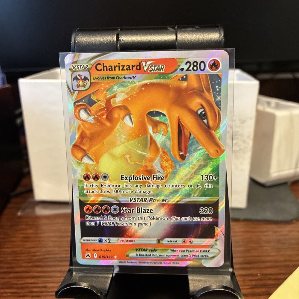 Pokémon Charizard Vstar Ultra Rare Pokemon Sword & Shield Brill Stars 18/172 67